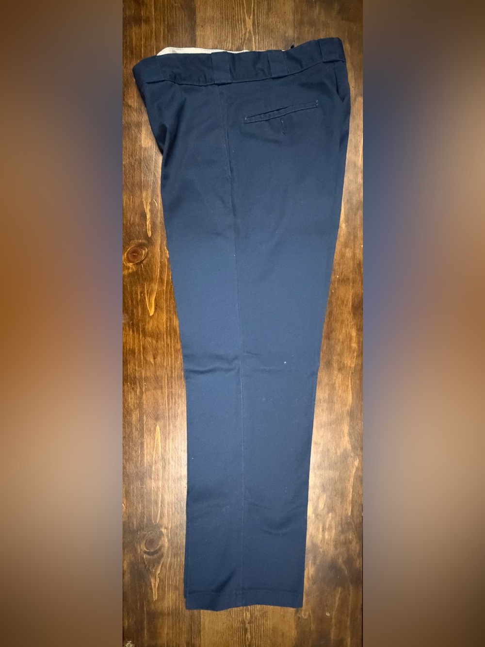 Dickies Men's Navy Straight Leg Chinos